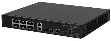 Коммутатор H3C LS-5130S-16S-PWR-EI 14x1Гбит/с 2SFP+ 12PoE+ управляемый