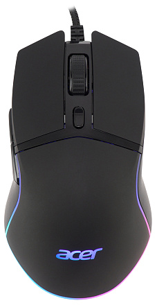 Мышь Acer OMW121 черный оптическая (6400dpi) USB (6but)