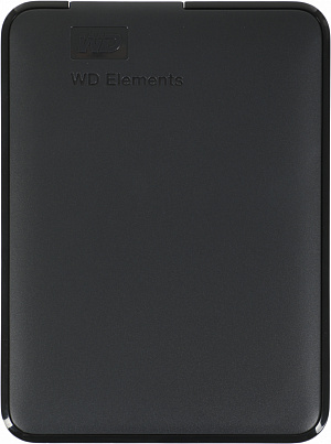 Жесткий диск WD USB 3.0 1Tb WDBUZG0010BBK-WESN Elements Portable 2.5" черный