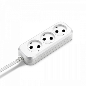 Сетевой удлинитель Buro BU-PSL3.5/W 5м (3 розетки) белый (пакет ПЭ)