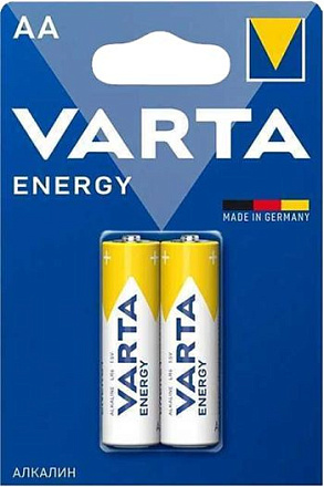 Батарея Varta Energy LR6 Alkaline AA (2шт) блистер