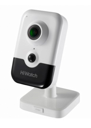 Камера видеонаблюдения IP HiWatch DS-I214W(C)(4mm) 4-4мм цв. корп.:белый