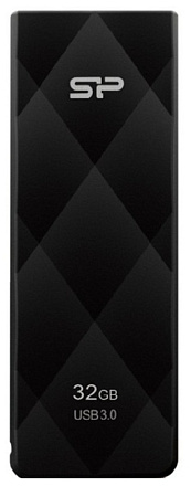 Флеш Диск Silicon Power 32Gb Blaze B20 SP032GBUF3B20V1K USB3.0 черный