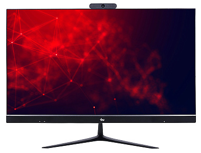 Моноблок IRU Office P2310CL 23.8" Full HD i5 10400 (2.9) 8Gb 1Tb SSD240Gb UHDG 630 Free DOS GbitEth WiFi BT 120W Cam черный 1920x1080 (RUS)