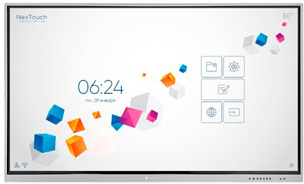 Интерактивная панель NexTouch Nextpanel 86 IFPCV1INT86 86" IR Android 8.0 4K (3840x2160)