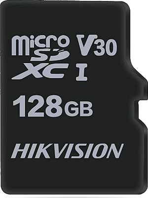 Флеш карта microSDXC 128GB Hikvision HS-TF-C1(STD)/128G/ZAZ01X00/OD C1 V30 w/o adapter