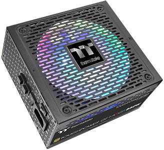 Блок питания Thermaltake ATX 850W Toughpower GF1 ARGB 80+ gold (20+4pin) APFC 140mm fan color LED 12xSATA Cab Manag RTL