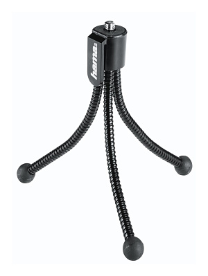 Штатив Hama Flexi M настольный черный металл (58гр.)