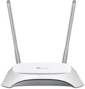 Роутер беспроводной TP-Link TL-WR842N N300 10/100BASE-TX/4G ready белый
