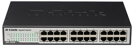 Коммутатор D-Link DES-1024D/G1A 24x100Мбит/с неуправляемый