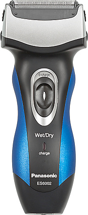 Бритва сетчатая Panasonic ES6002 реж.эл.:3 питан.:аккум. черный/синий