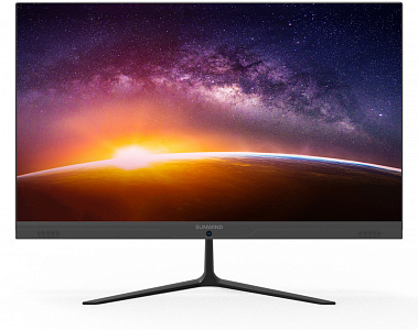 Моноблок SunWind Ultra AiO 27i 27" Full HD i7 10610U (1.8) 16Gb SSD1Tb UHDG Windows 11 Professional GbitEth WiFi BT 90W клавиатура мышь Cam черный 1920x1080