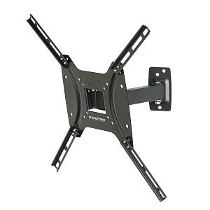Кронштейн для телевизора Kromax OPTIMA-403 черный 15"-55" макс.25кг настенный поворот и наклон