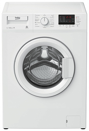 Стиральная машина Beko WRE55P2BWW класс: A-10% загр.фронтальная макс.:5кг белый