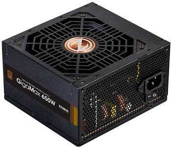Блок питания Zalman ATX 650W ZM650-GVII 80+ bronze (20+4pin) APFC 120mm fan 5xSATA RTL
