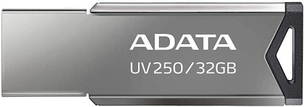 Флеш Диск A-Data 32Gb UV250 AUV250-32G-RBK USB2.0 серебристый