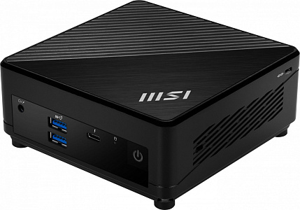 Неттоп MSI Cubi 5 12M-016XRU i5 1235U (1.3) 8Gb SSD512Gb Iris Xe noOS 2xGbitEth WiFi BT 65W черный (9S6-B0A811-223)