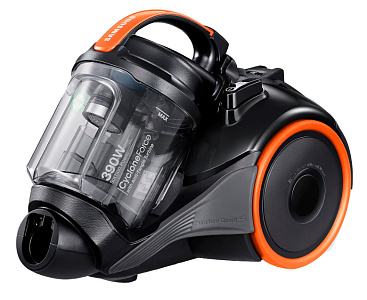 Пылесос Samsung VC15K4136VL/EV 1500Вт черный/оранжевый