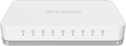 Коммутатор D-Link DGS-1008A/F1A 8x1Гбит/с неуправляемый