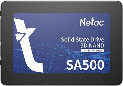Накопитель SSD Netac SATA III 960Gb NT01SA500-960-S3X SA500 2.5"