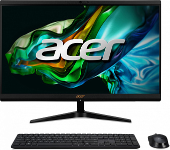 Моноблок Acer Aspire C24-1800 23.8" Full HD i3 1315U (1.2) 8Gb SSD512Gb UHDG CR Eshell GbitEth WiFi BT 65W клавиатура мышь Cam черный 1920x1080