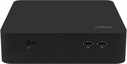Неттоп Rombica Blackbird i5 HT124H165P i5 12450H (3.3) 16Gb SSD512Gb UHDG Windows 10 Professional GbitEth WiFi BT 120W черный (PCMI-0341)