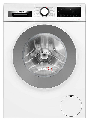 Стиральная машина Bosch WNA14400ME пан.англ. класс: B загр.фронтальная макс.:9кг (с сушкой) белый