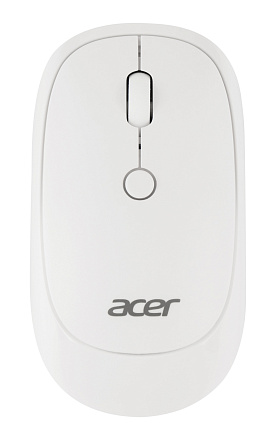 Мышь Acer OMR138 белый оптическая (1600dpi) беспроводная USB (3but)
