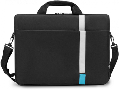 Сумка для ноутбука 15.6" PC Pet HQ Classic черный/бирюзовый полиэстер (PCP-1001TQ)