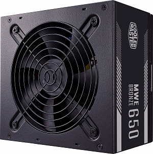 Блок питания Cooler Master ATX 650W MWE Bronze 650W V2 80+ bronze 24pin APFC 120mm fan 8xSATA RTL