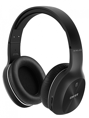 Гарнитура накладные Edifier W800BT Plus черный беспроводные bluetooth оголовье