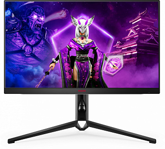 Монитор AOC 27" Agon Pro AG274QZM черный/красный IPS LED 1ms 16:9 HDMI M/M матовая HAS Piv 750cd 178гр/178гр 2560x1440 240Hz G-Sync FreeSync Premium DP 2K USB 7.5кг