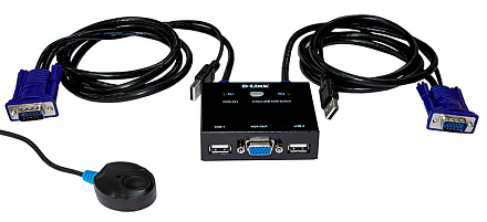 Переключатель D-Link KVM-221 (KVM-221/C1A)