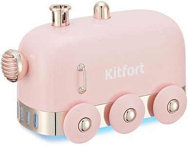 Увлажнитель воздуха Kitfort КТ-2868 2Вт (ультразвуковой) розовый/золотистый