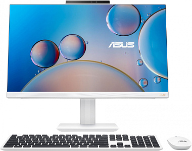 Моноблок Asus A5402WVAK-WA0320 23.8" Full HD i5 1340P (1.9) 8Gb SSD512Gb Iris Xe CR noOS GbitEth WiFi BT 120W клавиатура мышь Cam белый 1920x1080