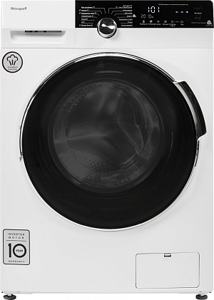 Стиральная машина Weissgauff WMD 4748 DC Inverter Steam класс: A загр.фронтальная макс.:8кг (с сушкой) белый