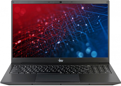 Ноутбук IRU 15EC5 Core i5 1135G7 8Gb SSD256Gb Intel Iris Xe graphics 15.6" IPS FHD (1920x1080) Free DOS black WiFi BT Cam 7200mAh (1894781)