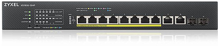 Коммутатор Zyxel NebulaFlex XS1930-12HP XS1930-12HP-ZZ0101F 10x10Гбит/с 2SFP+ 8PoE 8PoE+ 375W управляемый