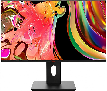 Монитор Pinebro 27" MF-2703AH черный IPS LED 5ms 16:9 HDMI M/M матовая HAS Piv 1000:1 250cd 178гр/178гр 1920x1080 75Hz VGA FHD 4.55кг