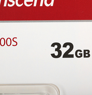 Флеш карта microSDHC 32GB Transcend TS32GUSD300S-A + adapter