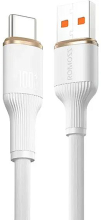 Кабель Romoss CB3024 1746340 USB (m)-USB Type-C (m) 1.2м белый коробка