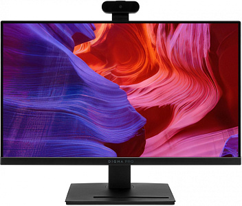 Моноблок Digma PRO AiO 23A 23.8" Full HD Ryzen 3 5425U (2.7) 8Gb SSD256Gb RGr CR Windows 11 Professional GbitEth WiFi BT 90W клавиатура мышь Cam черный 1920x1080