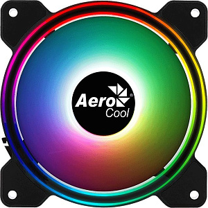 Вентилятор Aerocool Saturn 12F 120x120mm 4-pin (Molex)20dB 140gr LED Ret