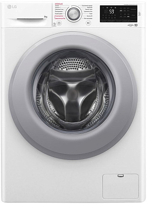 Стиральная машина LG F4M5VS4WP класс: A+++ загр.фронтальная макс.:9кг белый