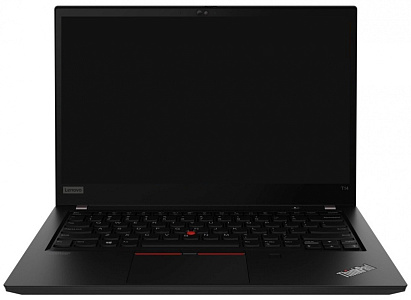 Ноутбук Lenovo ThinkPad T14 Gen 2 Core i5 1135G7 8Gb SSD256Gb Intel Iris Xe graphics 14" IPS FHD (1920x1080) noOS black WiFi BT Cam (20W1A10NCD)
