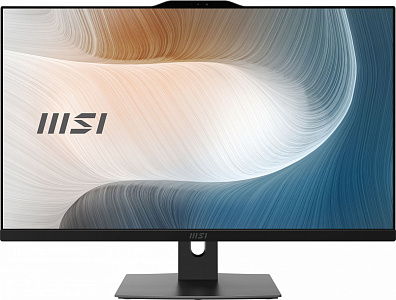 Моноблок MSI Modern AM272P 12M-259XRU 27" Full HD i5 1240P (1.7) 16Gb SSD512Gb Iris Xe noOS GbitEth WiFi BT 120W клавиатура мышь Cam черный 1920x1080