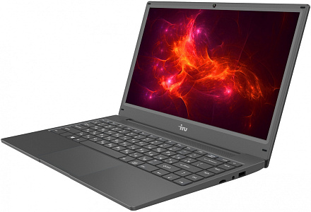 Ноутбук IRU Калибр 14TLH Core i5 1135G7 8Gb SSD256Gb Intel Iris Xe graphics 14.1" IPS FHD (1920x1080) Free DOS grey WiFi BT Cam 4500mAh (1912675)