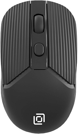 Мышь Оклик 509MW black черный оптическая (1600dpi) беспроводная USB для ноутбука (3but)