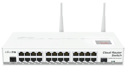 Коммутатор MikroTik CRS125-24G-1S-2HND-IN 24x1Гбит/с 1SFP управляемый