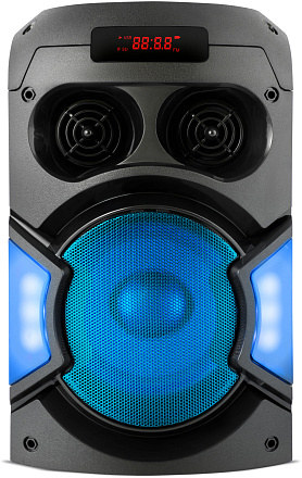 Минисистема Hyundai H-MC1220 черный 60Вт FM USB BT micro SD